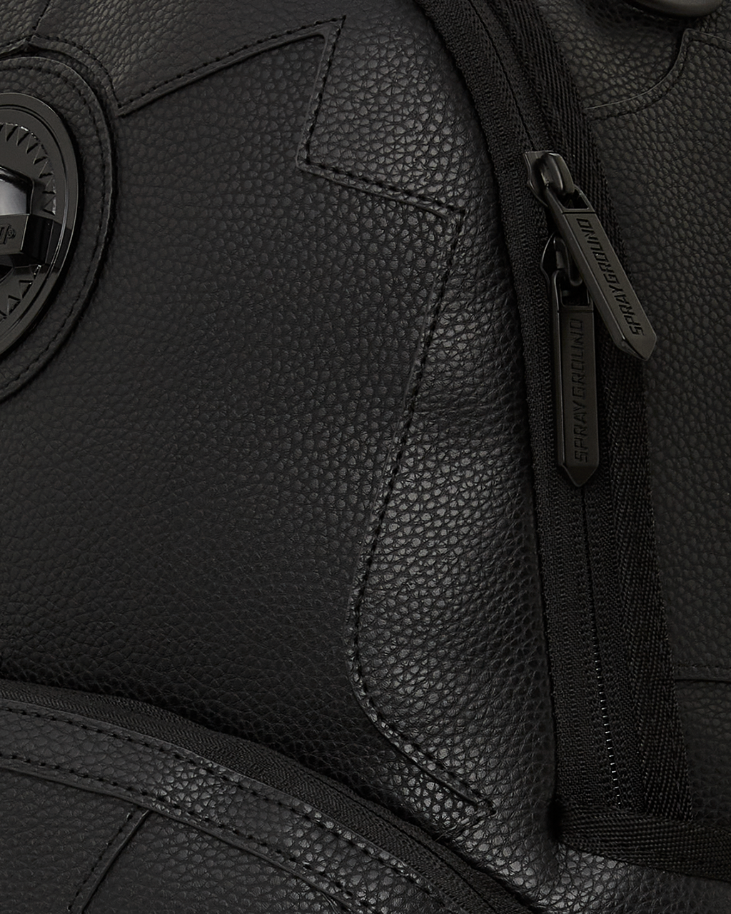 HEAVY METAL SHARK BLACK BACKPACK (DLXV)