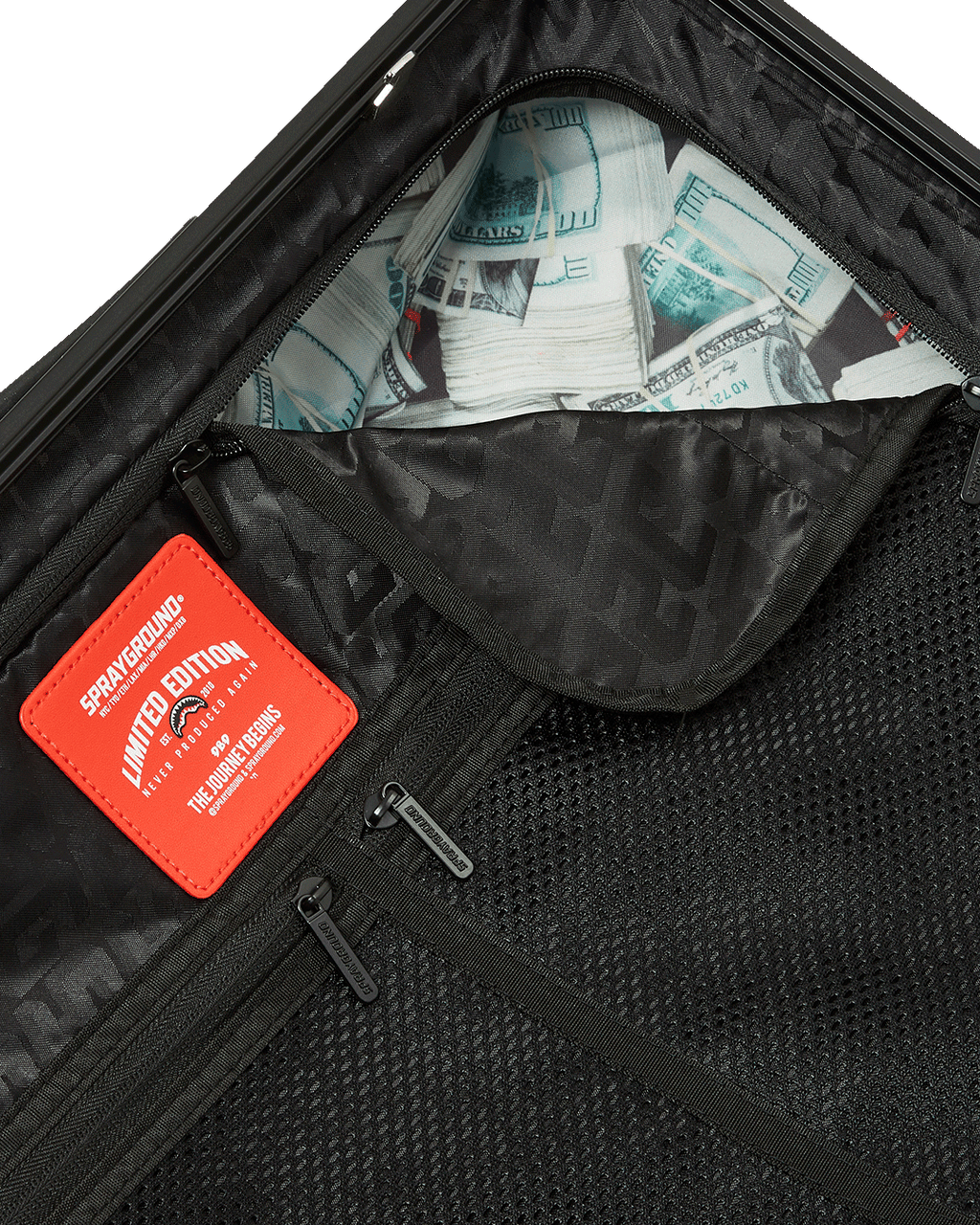 NIGHTSHARKS WORLDWIDE SHARKITECTURE CARRY-ON LUGGAGE