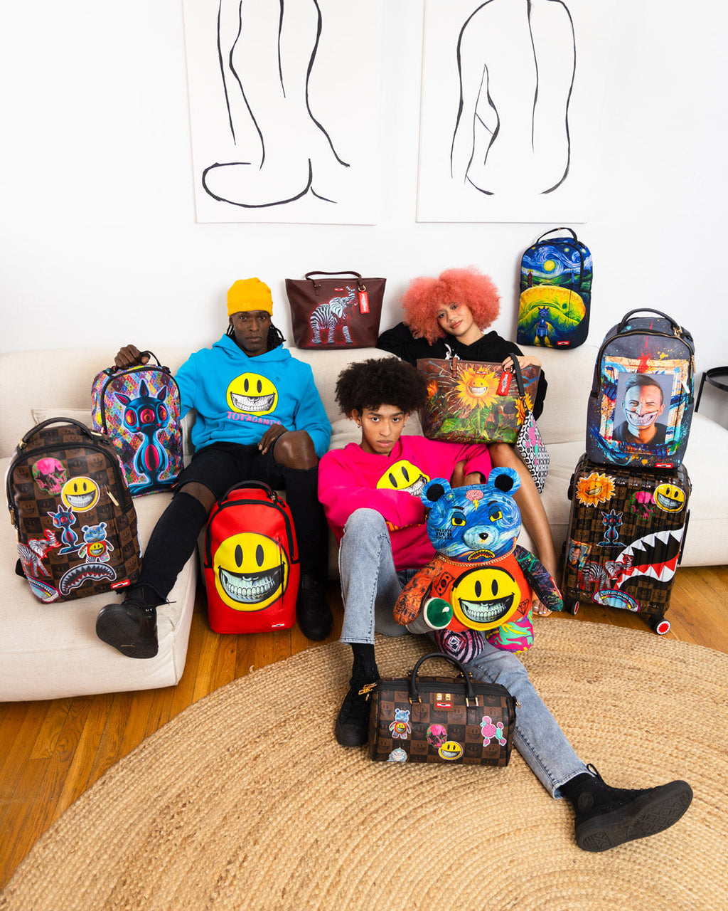 GLOBAL MOGUL POPAGANDA RON ENGLISH EDITION MINI DUFFLE